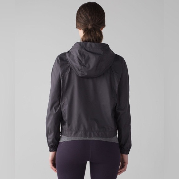 Lululemon I Put A Shell On You Black Jacket (Size 8) - Picture 2 of 5